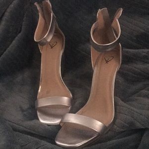 Beautiful Charlotte Russe silver shoes